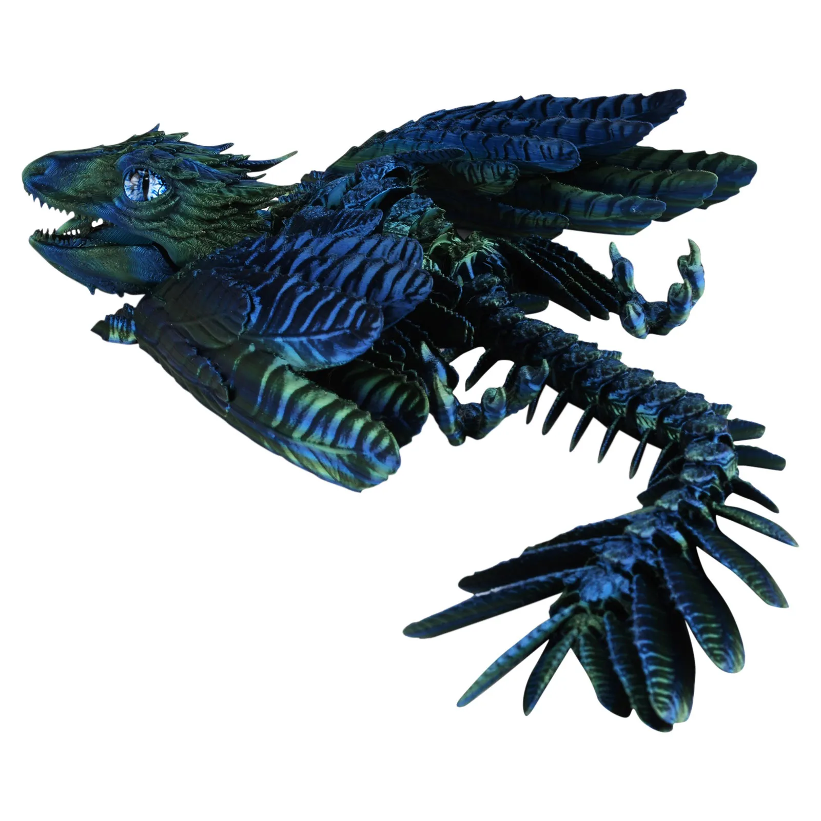 Feathered Wyvern Dragon 3D Printed Dragon Articulated Dragon 3D Printed Toys Desktop Pet 2024 New Festival  Decorative Ornaments