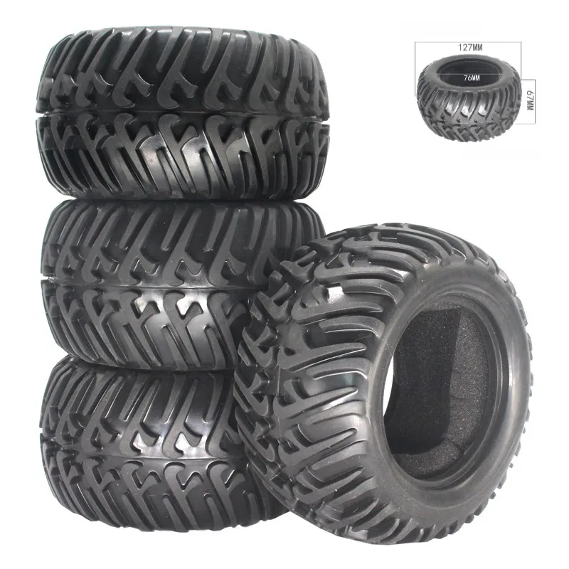 4 قطعة HSP 1/10 الإطارات الكبيرة العالمي 94111/94188 الإطارات الإطارات 115 مللي متر/127 مللي متر/128 مللي متر