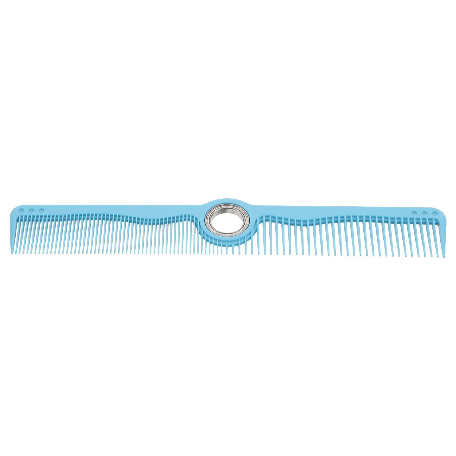 Blue Professional Hair Cutting Comb Rotating Anti-Static Barber Styling Salon Hairdresser All Hair Types Anti Static Comb