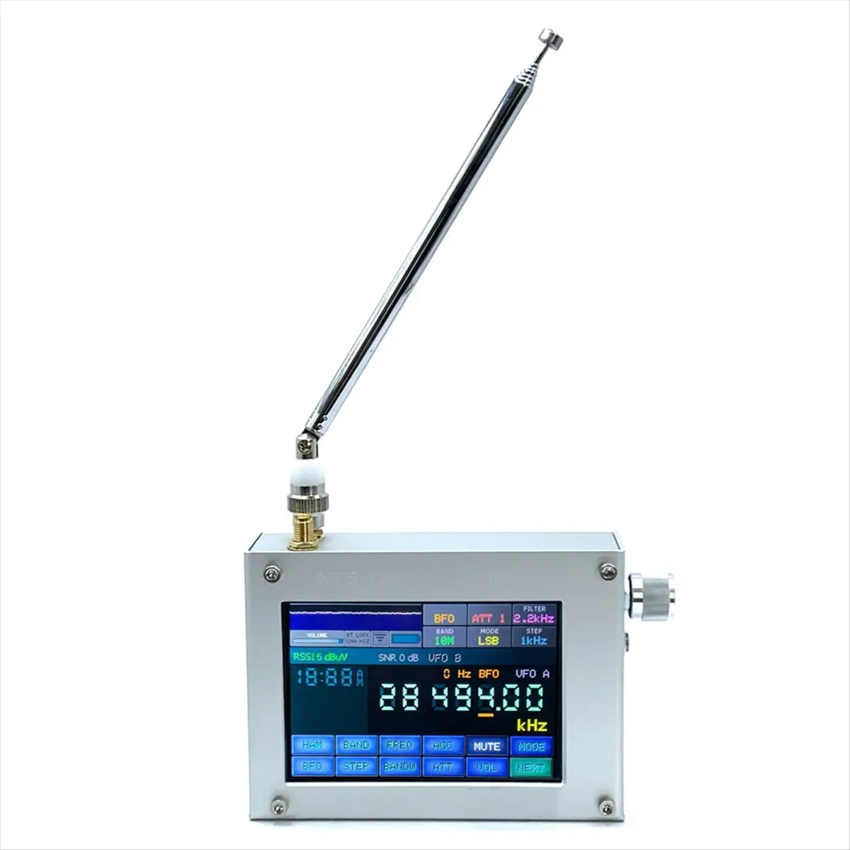 ■★New Arrival Fashion  ATS Decoder Si4732 Full Band Radio Receiver FM RDS AM LW MW SW SSB Receiver with Official H-RADIO 4.2 Lic