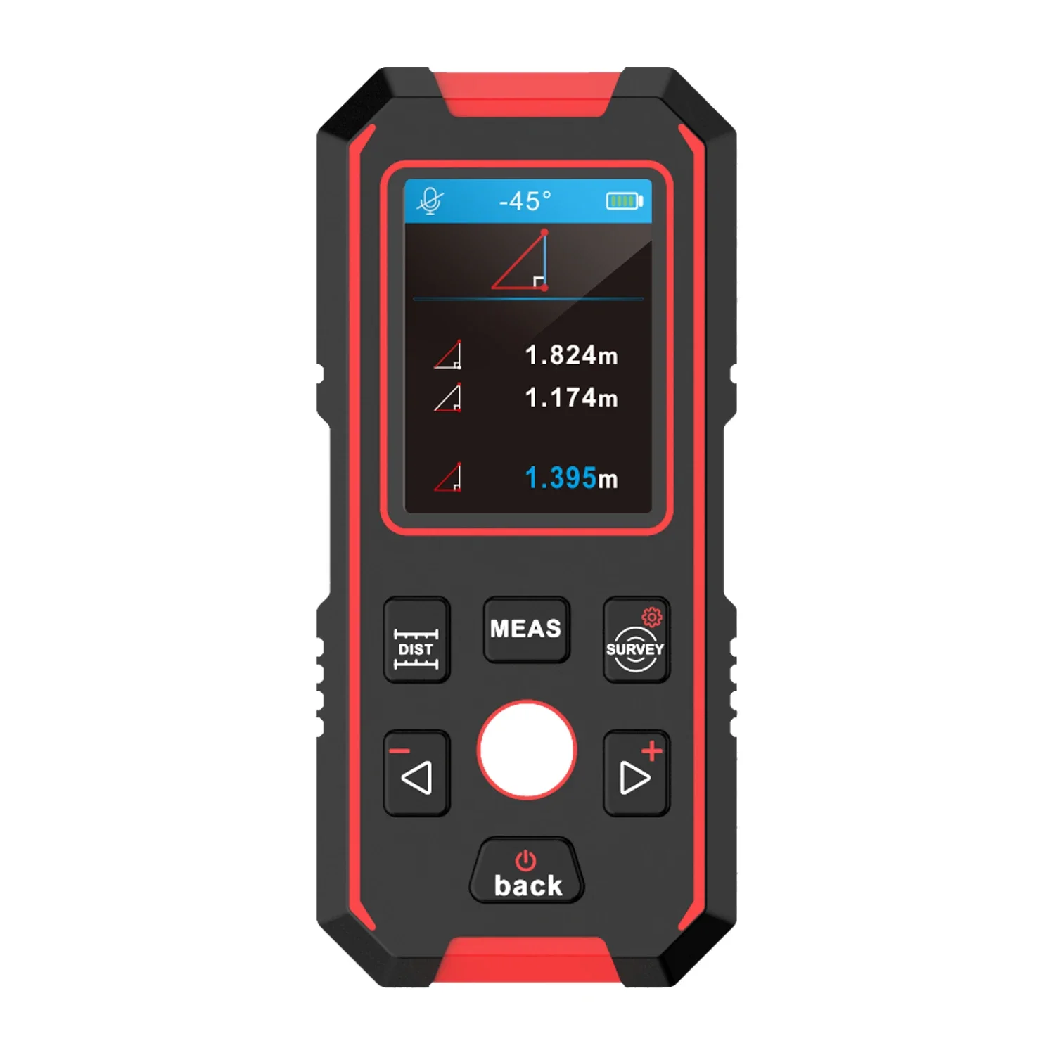 

Новый умный лазерный дальномер FANew NF-518S: электронная рулетка, цифровая линейка, многофункциональный детектор 3-в-1 для измерения расстояний