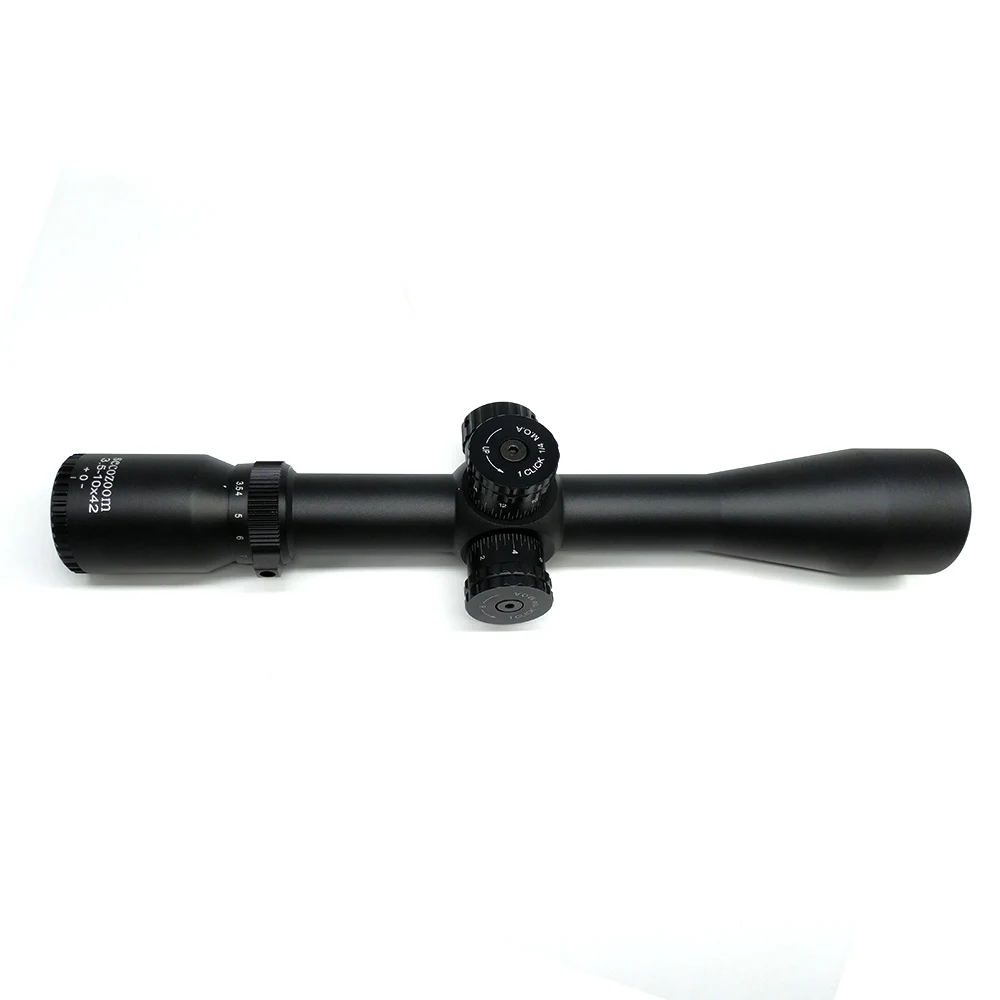 Hot Sale 3.5-10X42 FFP Optics Scope Mini Red Green Dot Sight Scope for Hunting Shooting