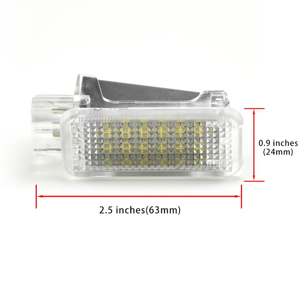 For Audi A3 8P A4 B6 B7 B8 B9 A6 S6 C6 A7 S7 A8 S8 Q5 Q7 A1 LED Courtesy Door Trunk Footwell Golve Box Light Lamp Multipurpose