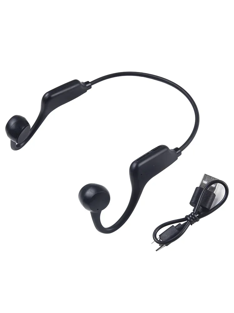 X1 Bone Conduction Wireless Headphones IPX8 Waterproof Swim Sports Earphone Bluetooth 5.3 Headset With Mic Ear-hook Hifi