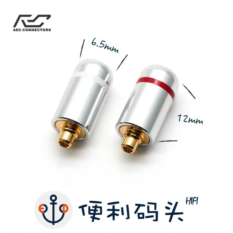 AEC MMCX/CIEM 0.78 pin se846/tia/VE Jingcai same style flat tellurium copper pin