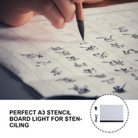 1 Set A3 Led Tracing Box Adjustable Brightness Drawing Board For Sketching Stenciling Calligraphy Light Pad Art Supplies Ultra