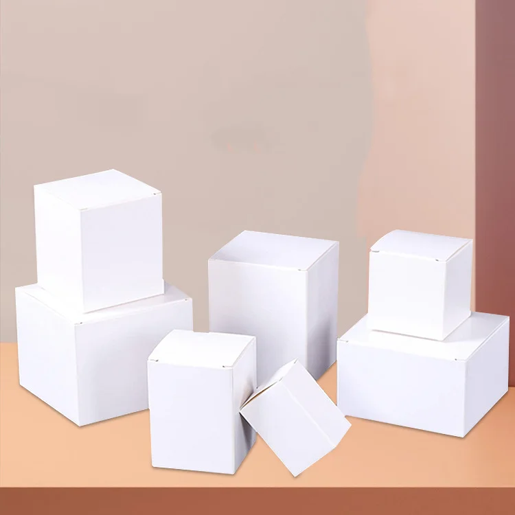 Picture 5: Custom Luxury High-End White Cardboard Gift Box Glossy Matte Finish Personalized Logo & Size Custom Packaging Box