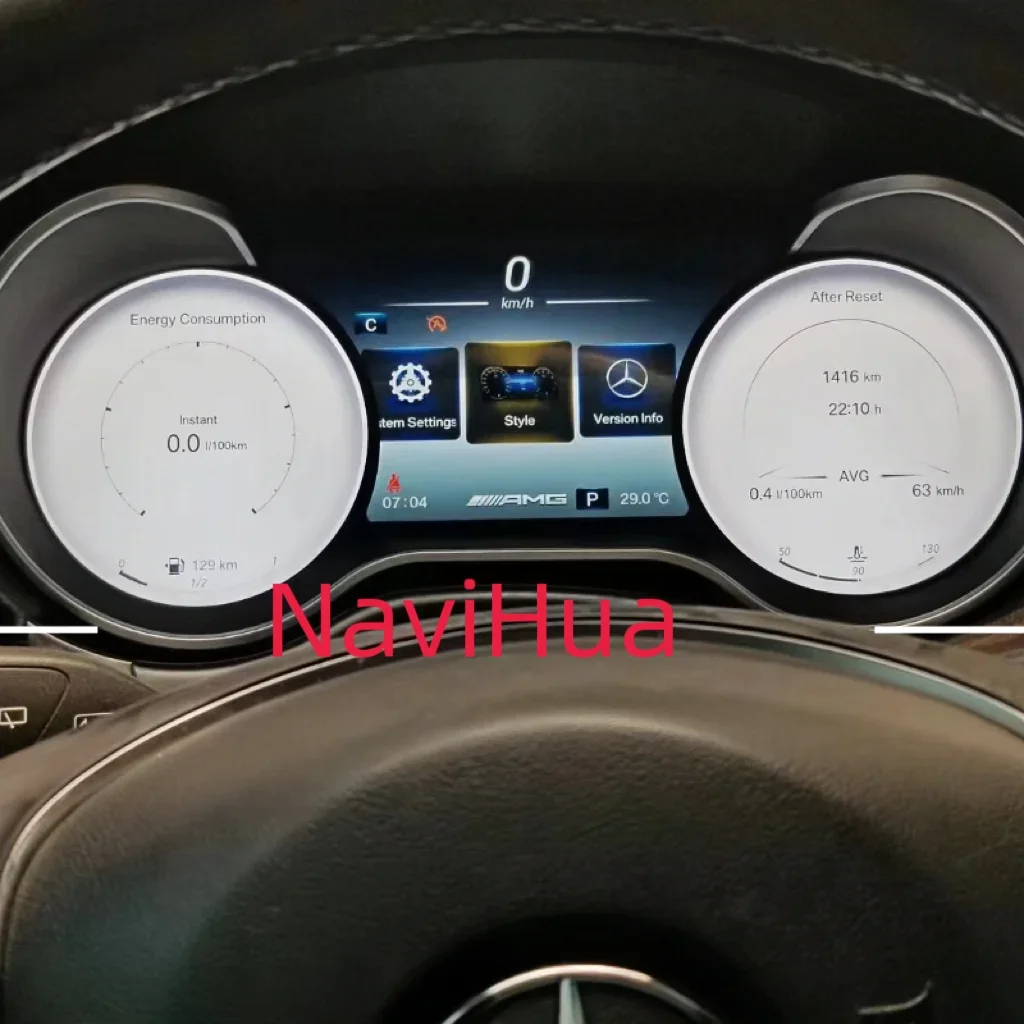 NaviHua Upgrade Kit 12.3inch Linux System Dashboard For Mercedes Benz ML GL NTG4.5 For Benz GLE GLS G NTG5.0 For Benz R Class