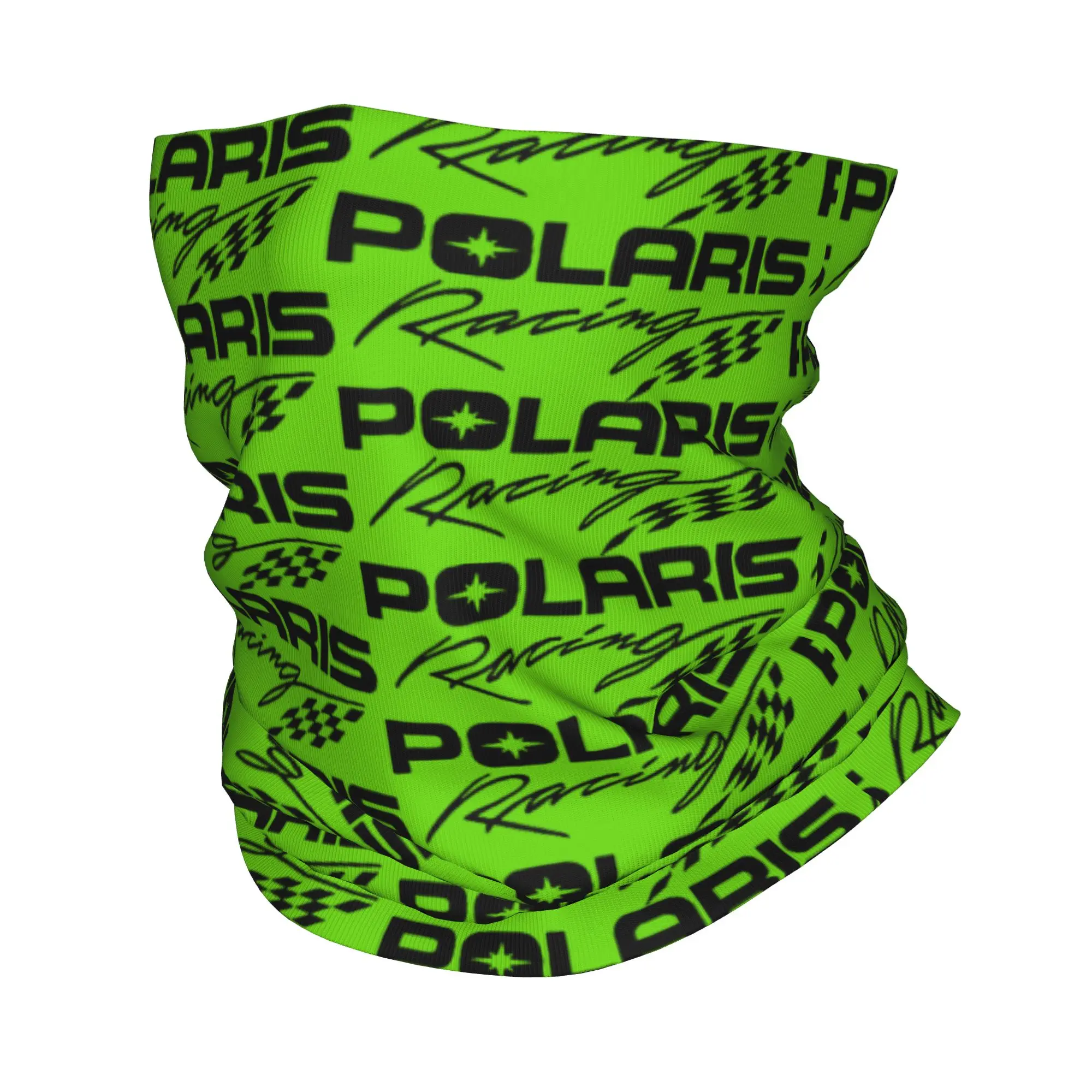 Custom P-Polaried Neck Gaiter Women Men UV Protection Winter Motor Racing Sport Car Bandana Scarf for Cycling