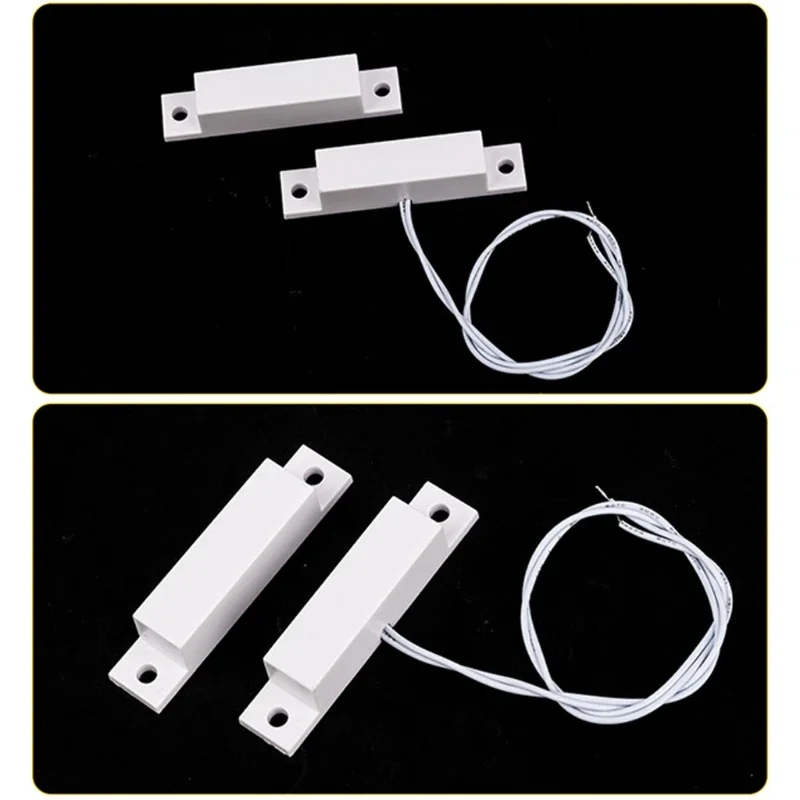 

Magnetic Door Window Contact Sensor Alarm Reed Switch Security Home Burglar Alarm NO/NC Magnetic Switch Easy to Install