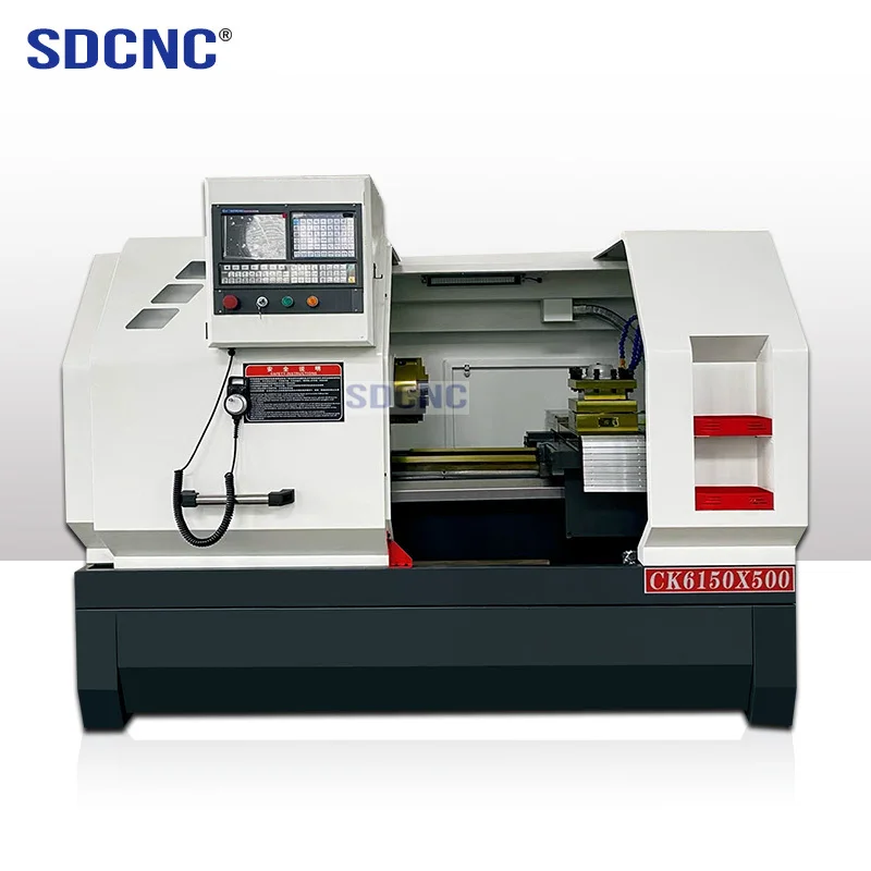 China Mini CK6150 *500Mm Siemens CNC Lathe Hine Price