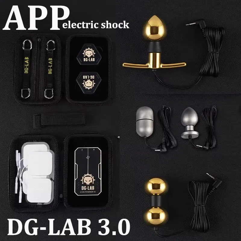 DG-LAB 3.0 E-Stim Power Box Medical Themed APP Control Electric shock SM Sex Electrical Stimulator Device Sex Toys For Couples