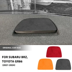 Top Suede For Subaru BRZ Toyota GR86 2021 2022 2023 2024 LHD RHD Car Rear Seat Top Cover Interior Sticker Accessories