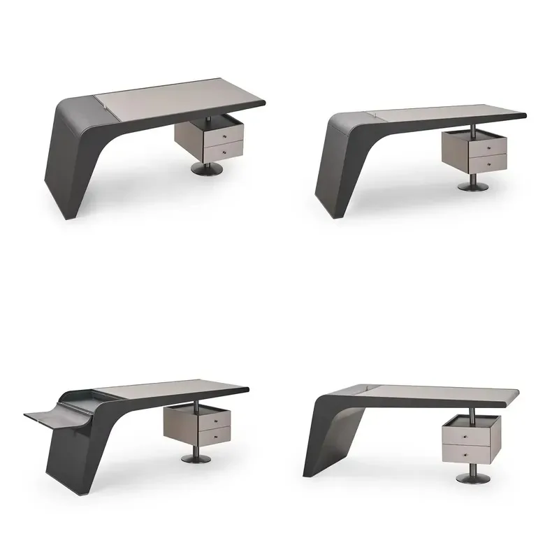 New Vertical Computer Desk Italian Modern Design Home Office Furniture Table