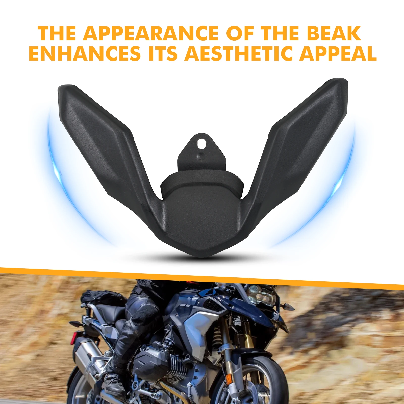 For BMW R1250GS R 1250 GS 2019 R1200GS LC 2017-2019 2018 Motorcycle Front Fender Beak Fairing Extension Wheel Extender Cover - Image 3