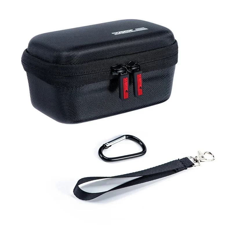 Bolsa de almacenamiento de accesorios para micrófono inalámbrico DJI MIC 2, caja impermeable de PU, Estuche de transporte de viaje portátil con cuerda de mano