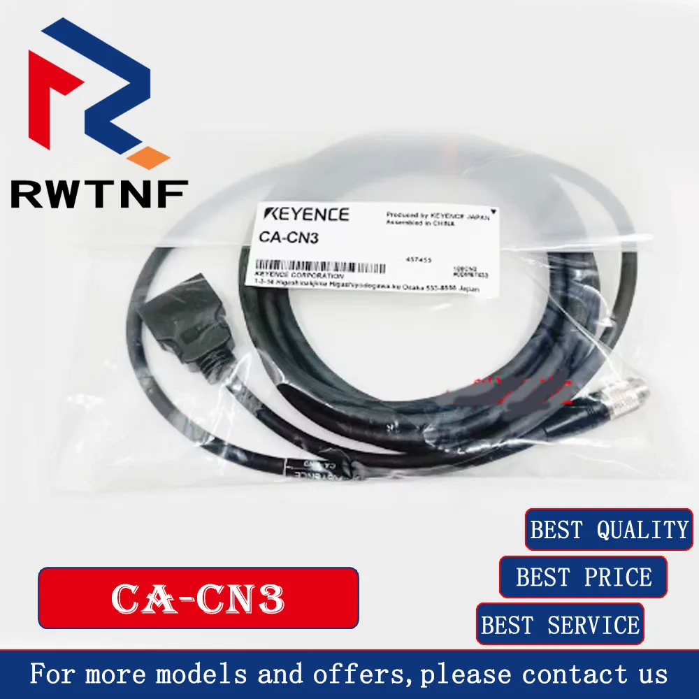 Brand New Genuine CA-CN3 vision system industrial camera cable camera, 3 m cable, 100% original warehouse stock