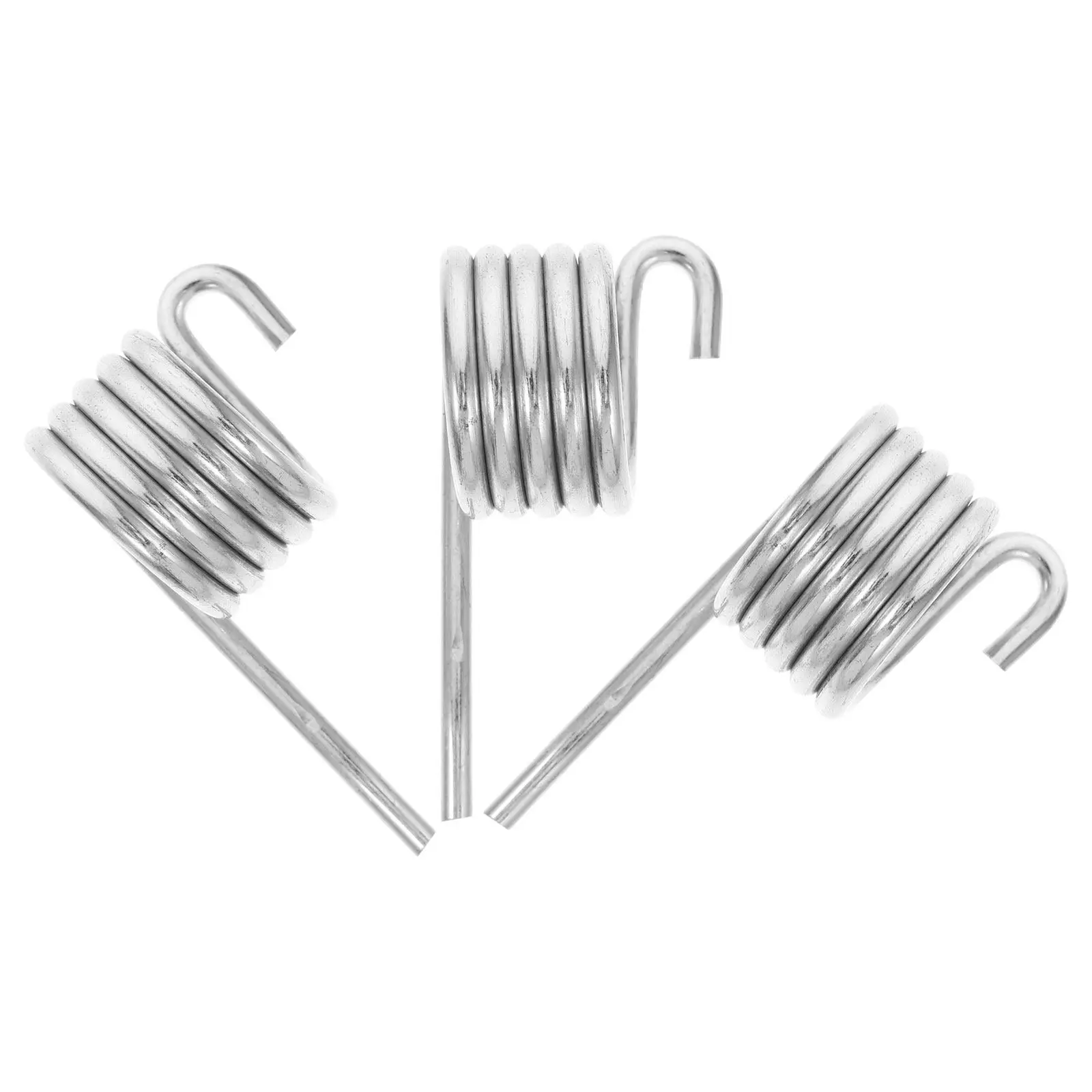 3Pcs Commercial Mop Bucket Spring Replacement High Elasticity Metal Anti Rust Wringer Tension Spring Hotel Cart Cleaning