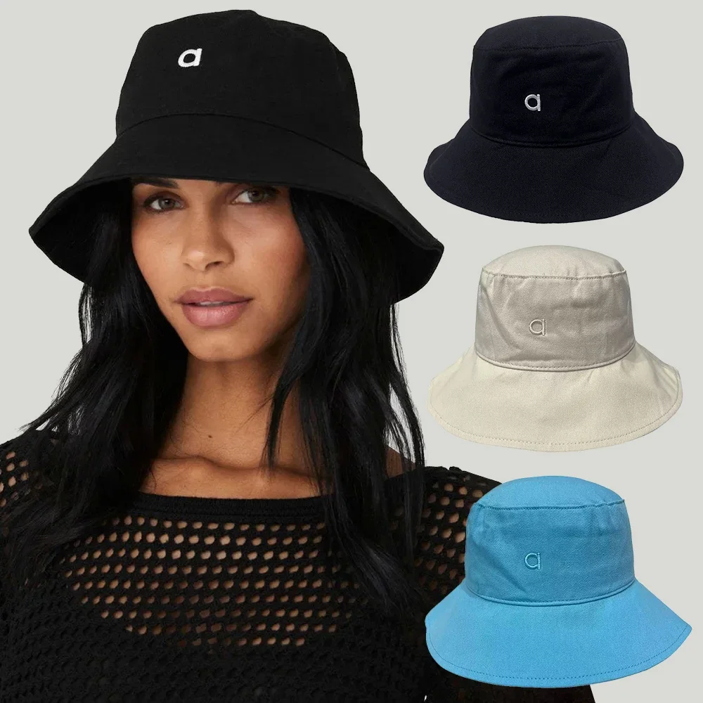 قبعات صياد السمك النسائية قبعة واقية من الشمس للسفر والشاطئ بلون سادة للفتيات في الهواء الطلق قبعة واقية من الشمس
