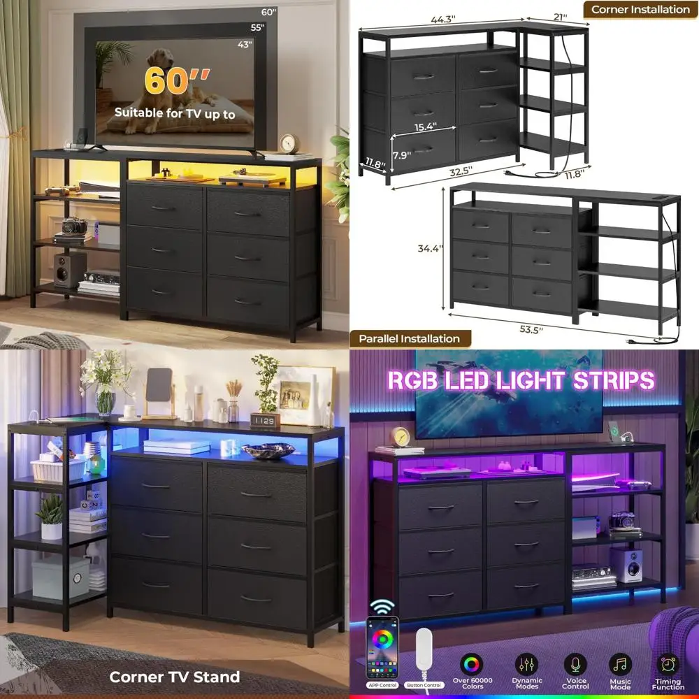 Tv Stand For 60 Inc… - image