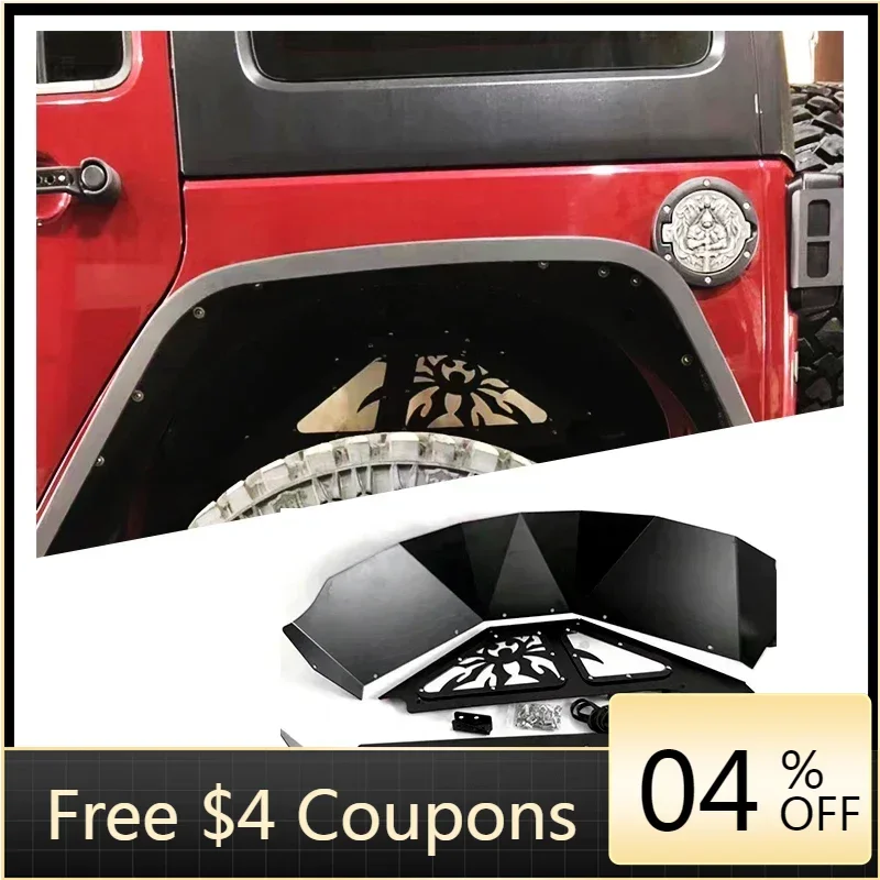 

Wrangler Jk Accessories Modified Wheelbrow Rear Wheelbrow Modified Inner JK Fenders For Jeep Wrangle Jk 2007-2017