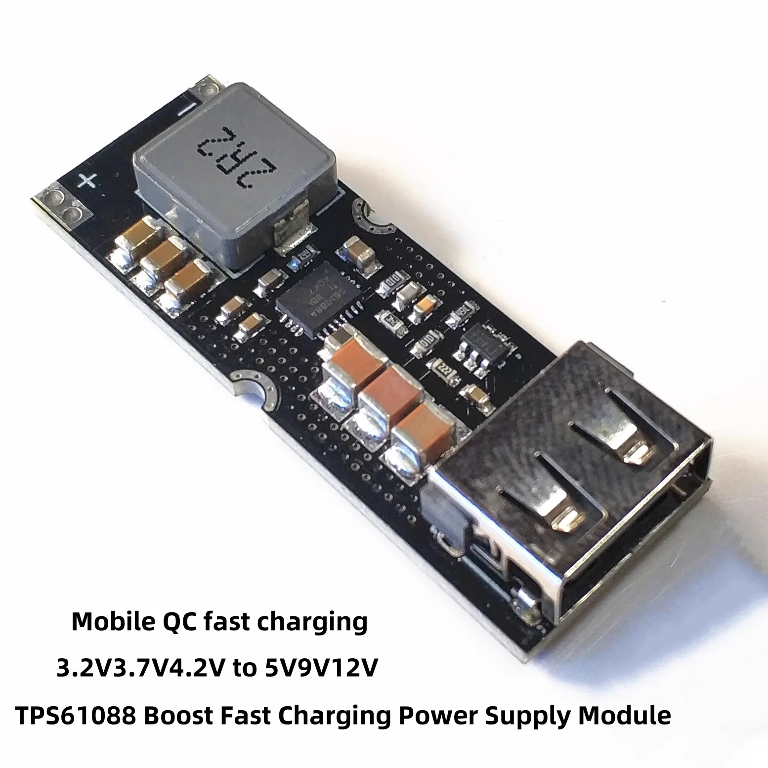 TPS61088 Fast Charging Power Module Boost 3.2V 3.7V 4.2V to 5V 9V 12V Mobile QC Charging Converter