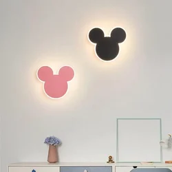 Cartoon Rabbit LED Wall Light Boy and Girl Princess's Living Room Sconce Wall Lamp Aisle Home Indoor LED Lighting Fixture 6pa