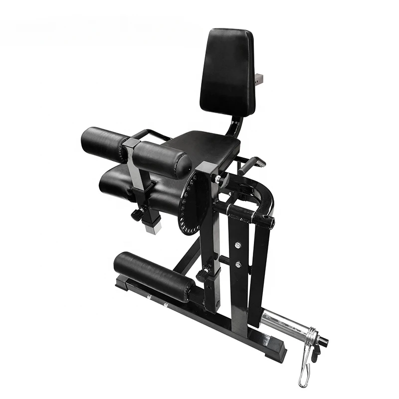 Rotary Commercial Gym Equipment Fitness Adjustable Plate Loaded Leg Extension Leg Curl Machine