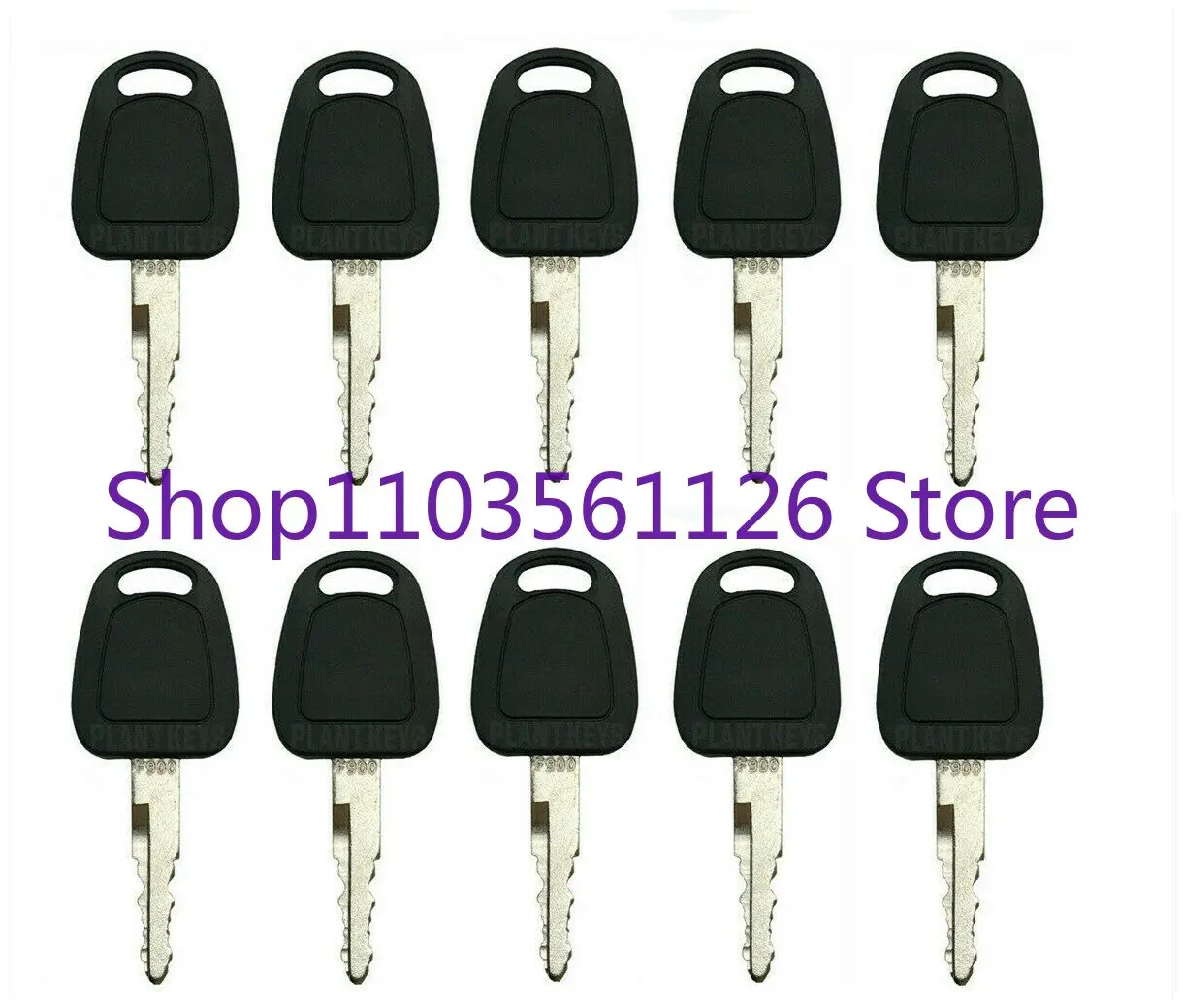 

10Pcs For Doosan Daewoo F900 Excavator For Bobcat E80 Heavy Equipment Key K1009605B
