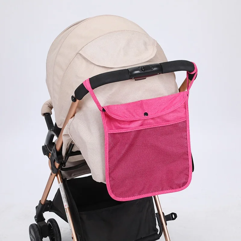 Baby Stroller Hanging Bags Umbrella Storage Bag Pocket Bottle Diaper Bag Large Capacity Children\'s Cart Mommy Carriage Organizer