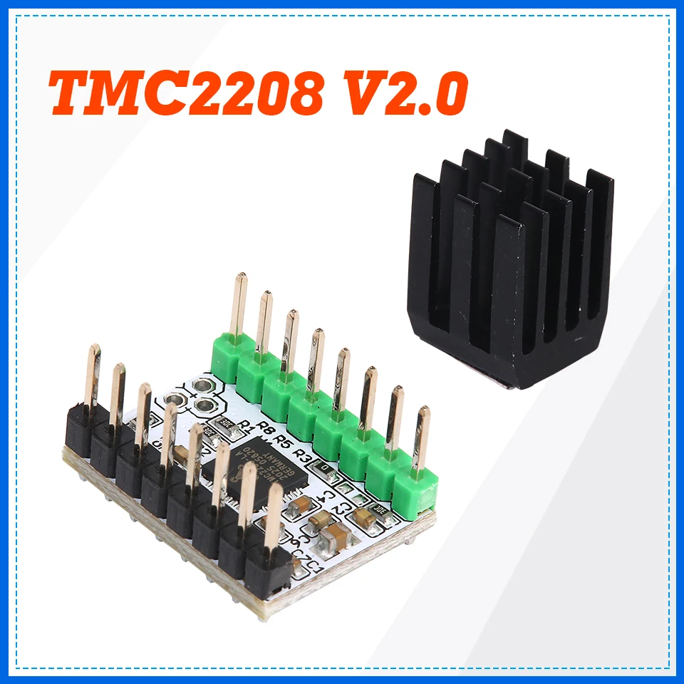 

TMC2208 V2.0 Stepper Motor Driver Stepstick Mute Driver MKS 3D Printer Parts For SKR V1.3 V1.4 MKS GENL 3D printer TMC2208