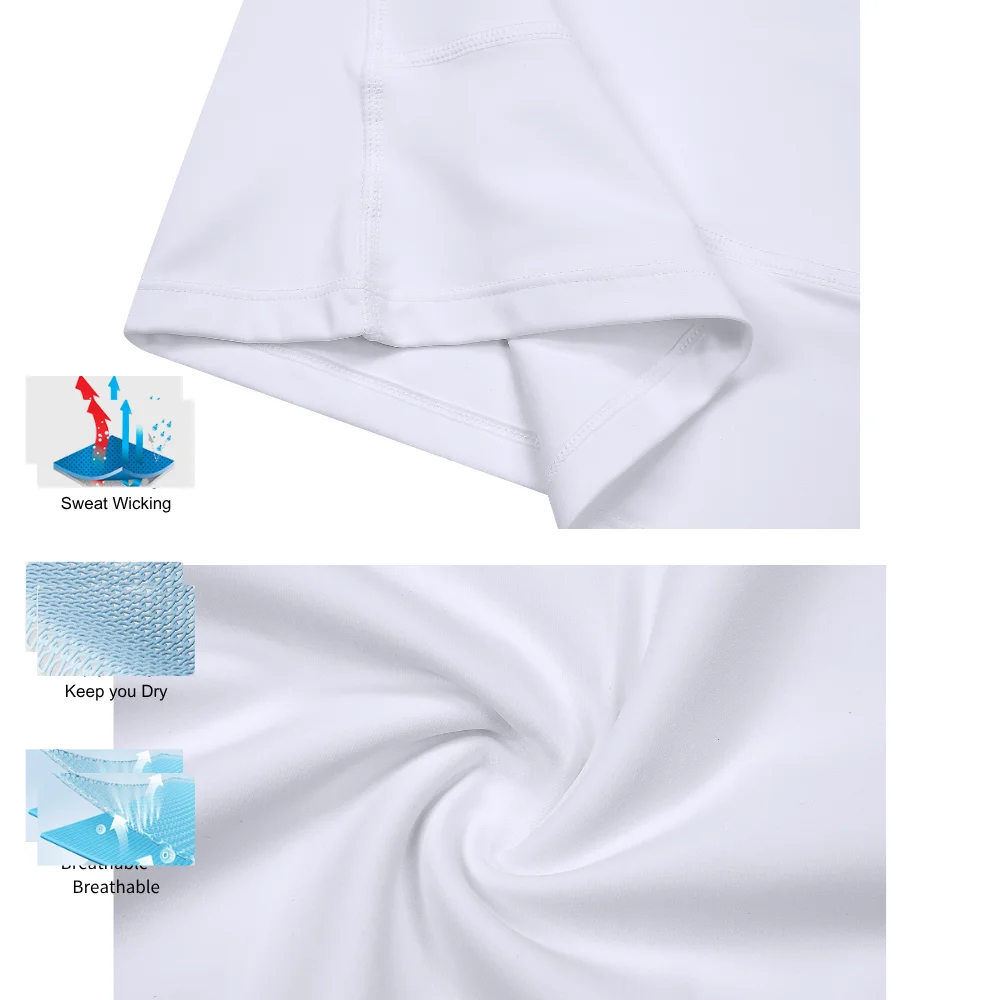 Imagen 4: Chaleco Moldeador para Hombre con Cuello en V, Camiseta Ajustada de Doble Capa para Control de Abdomen, Chaleco Deportivo Ajustado para Ejercicio