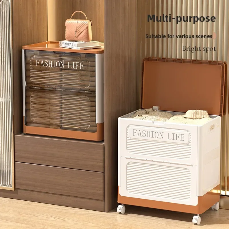 Foldable clothes storage box Removable clothes sorting box Quilt toy multi-functional storage box