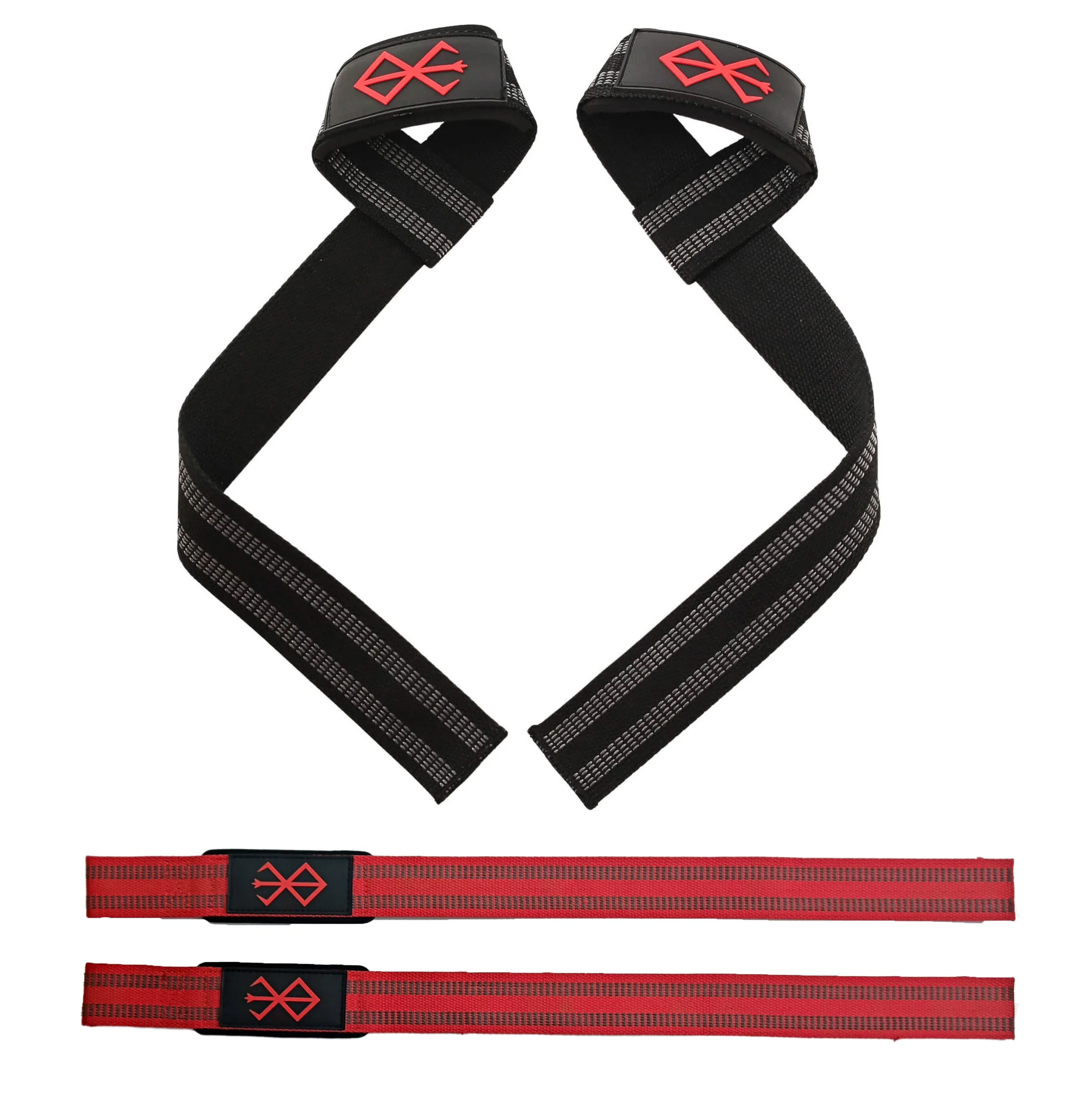 

1 Pair Wrist Wraps Anti-slip Fitness Wrist Support Gym Strength Training Deadlifts Straps Pull Up Weightlifting Hand Band
