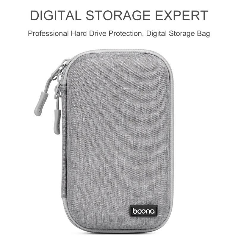 UTHAI الجلود إيفا صندوق تخزين رقمي المحمولة هارد شل أداة رقمية حقيبة التخزين سماعة صندوق شاحن كابل بيانات USB U75