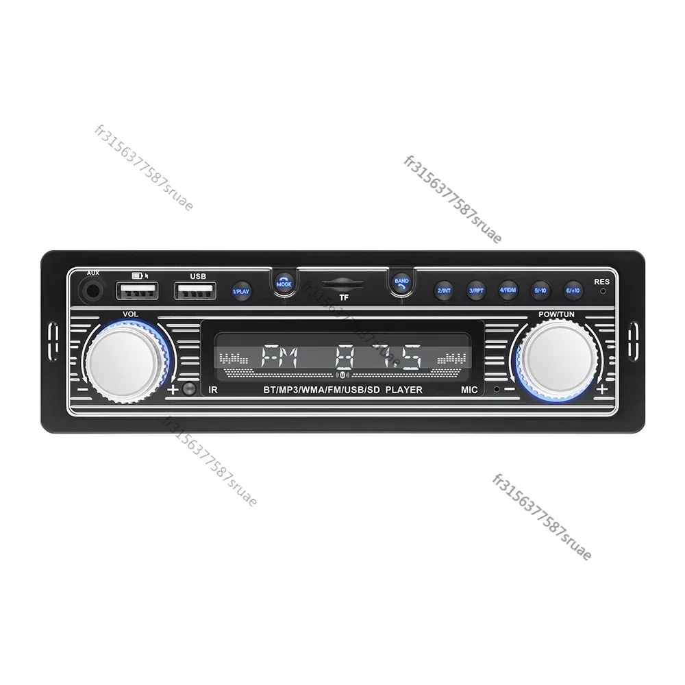 1din Car Radio Bluetooth Car Stereo Remote Control Built-in DSP AUX USB TF MP3 Player FM Radio Receiver