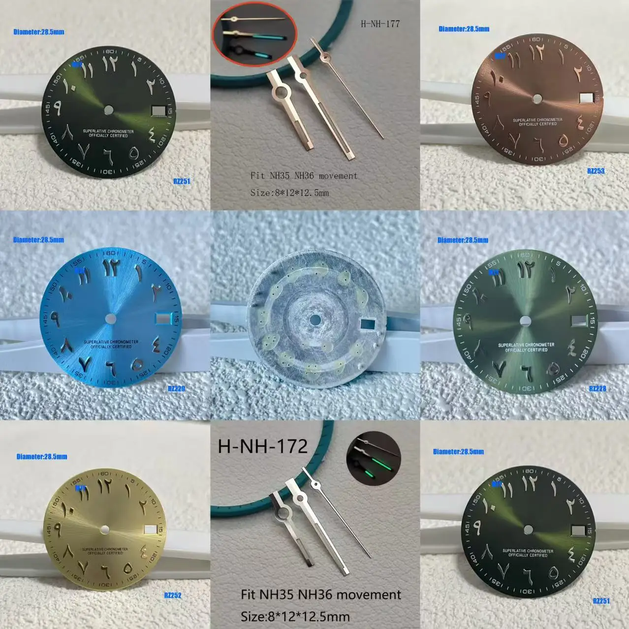 data-verde-da-285-mm-numeri-arabi-blu-nero-senza-logo-luminoso-quadrante-nh35-36-data-movimento-automatico-logo-da-29-mm-quadrante-arabo