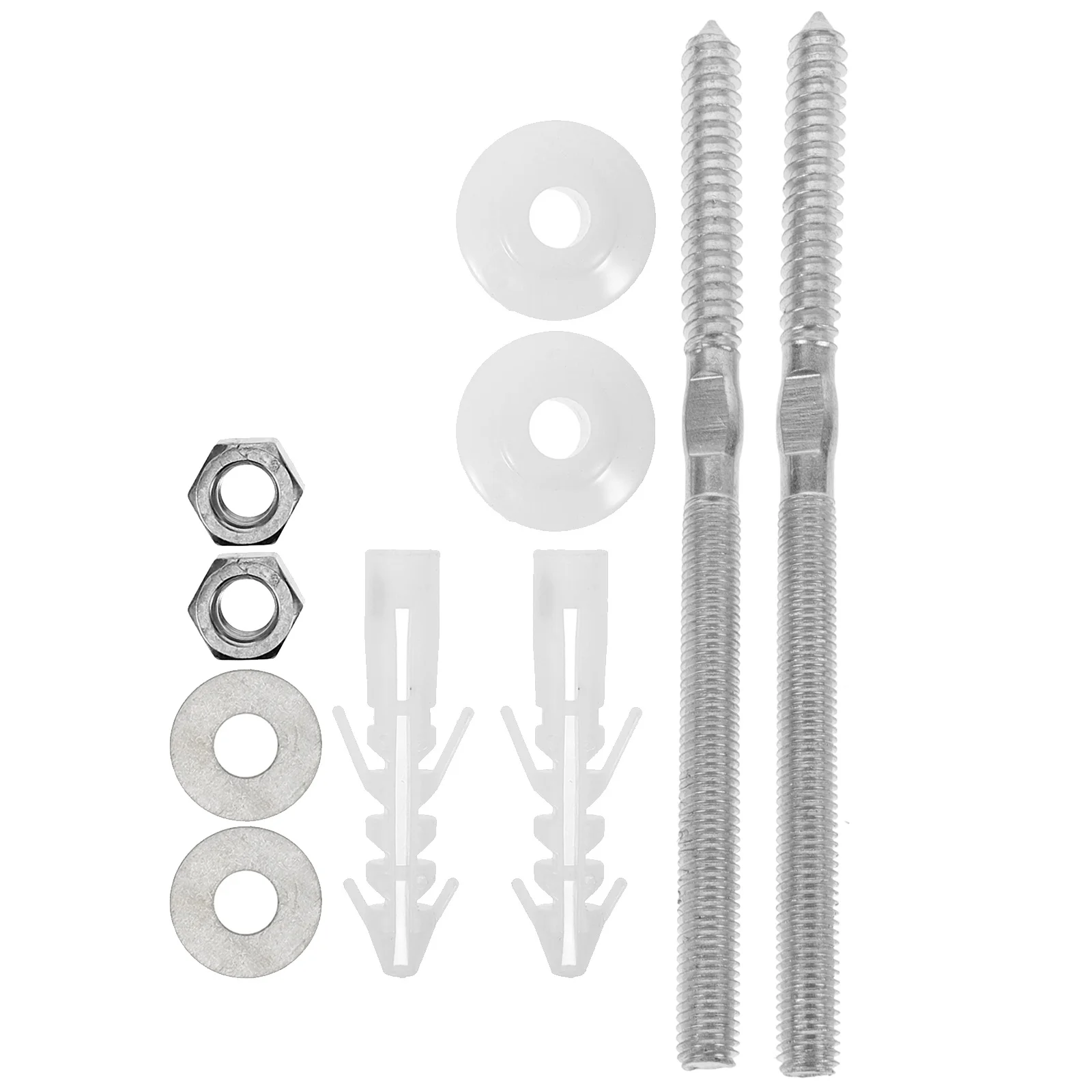 

1 Set Of Extended Fixing Screws Wash Basin Bolts Seal Ring Fastening Kit For Kitchen Sink Mounting Tool Basin Replacement Parts