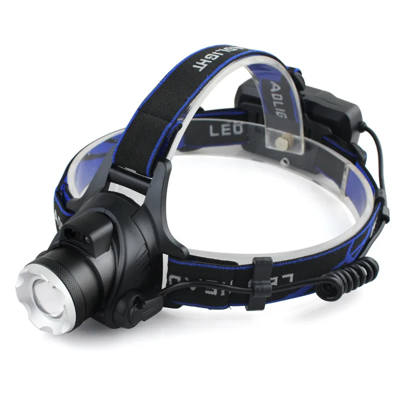 

10pcs Led Strong Light Headlamp T6 Super Bright Usb Rechargeable Waterproof Outdoor Fishing Camping Headset Flashlight