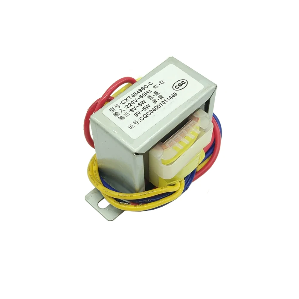 EI Power Transformer 10W 20W 30W Input AC 220V~50HZ Output AC Dual 9V 12V 15V 18V 24V Independent Winding Two Outputs