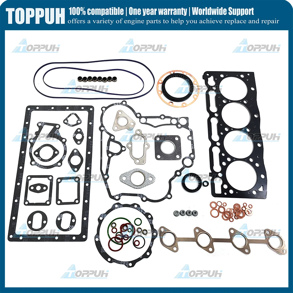 

V1505 V1505-E Full Gasket Kit cylinder head gasket For Kubota Engine with Head Gasket