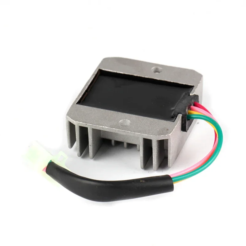 12V 4 Wires Voltage Regulator Rectifier For GY6 50cc 80cc 100cc 120cc 150cc Motorcycle Scooter Moped ATV Aluminium