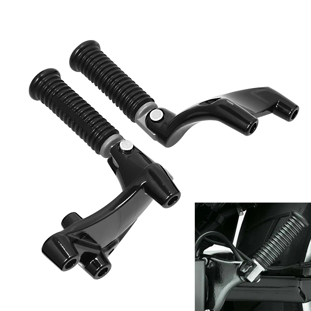 

Motorcycle Black Passenger Footpegs Rest Pedal Mount For Harley Sportster Iron XL 883 1200 72 Forty Eight 2019 2018 2014-2020