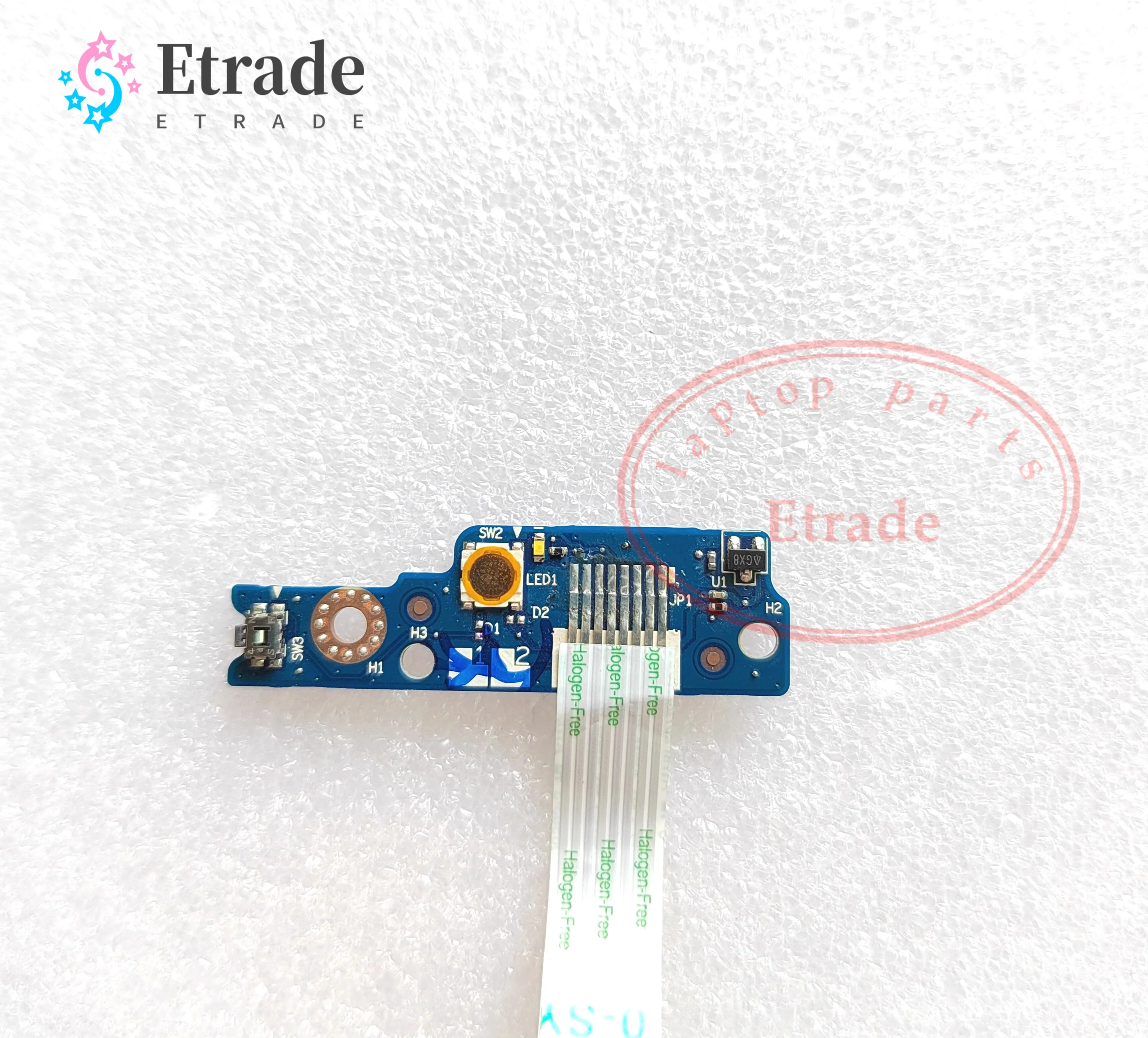 Original For Lenovo IdeaPad Z510 Z410 Laptop Power Button Board with Cable switch Repairing Accessories NS-A183