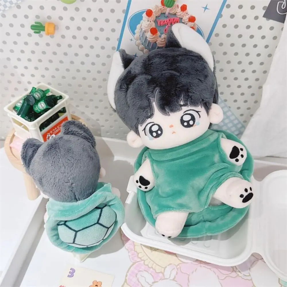 

Doll's Pajamas Cotton Doll's Clothes Turtle Shell 10/20cm Turtle Shell Doll Coat Cute Cartoon Plush Dolls Clothes Children Gift