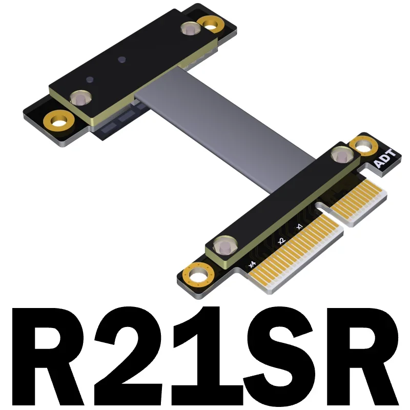 PCI-E X4 auf X1 Signalanschluss-Verlängerungsadapter verlängert 4x PCIe3.0 kundenspezifisch verlängert