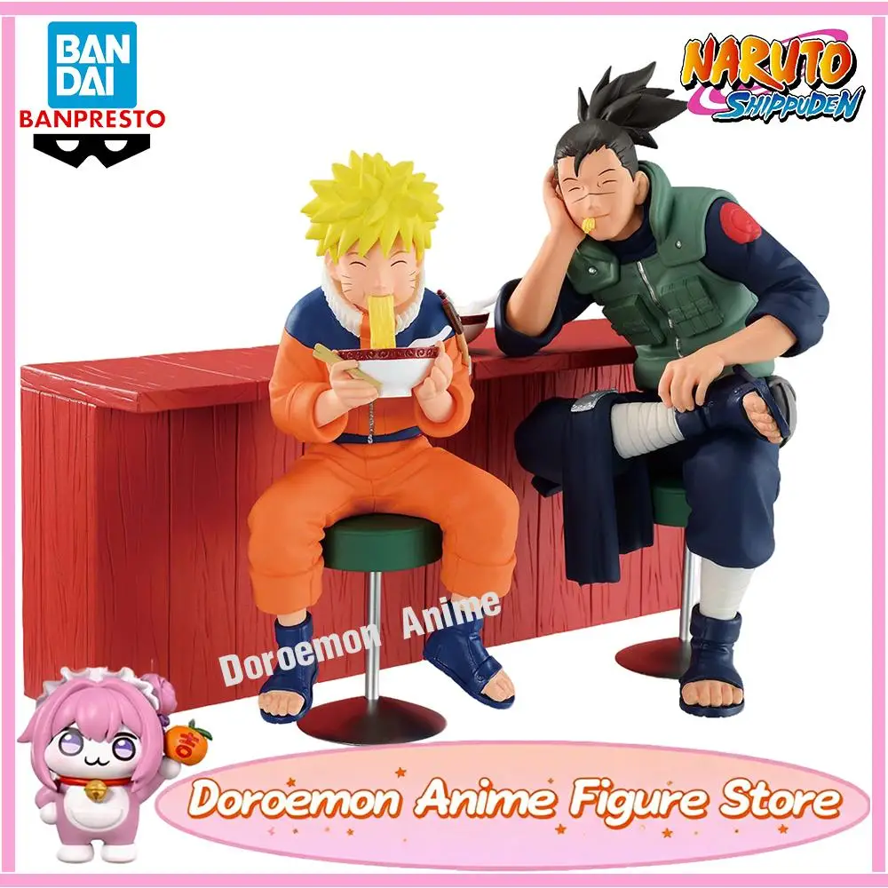 

In Stock Original Bandai Banpresto Naruto Umino Iruka Uzumaki Naruto Ichiraku De No Hitotoki Anime Comic Figures Gifts for Fans
