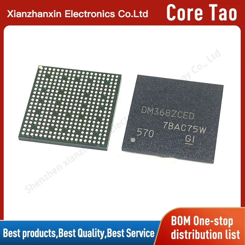 1pcs/lot DM368ZCED TMS320DM368ZCED NFBGA-338 DSP-digital signal processor and controller