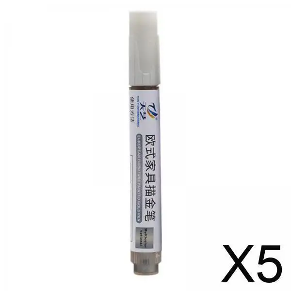 

5x маркер для краски, маркеры, ручки, проекты «сделай сам», высокое качество, водостойкая металлическая краска, маркер для металлического холста, дерева, стекла, кружки