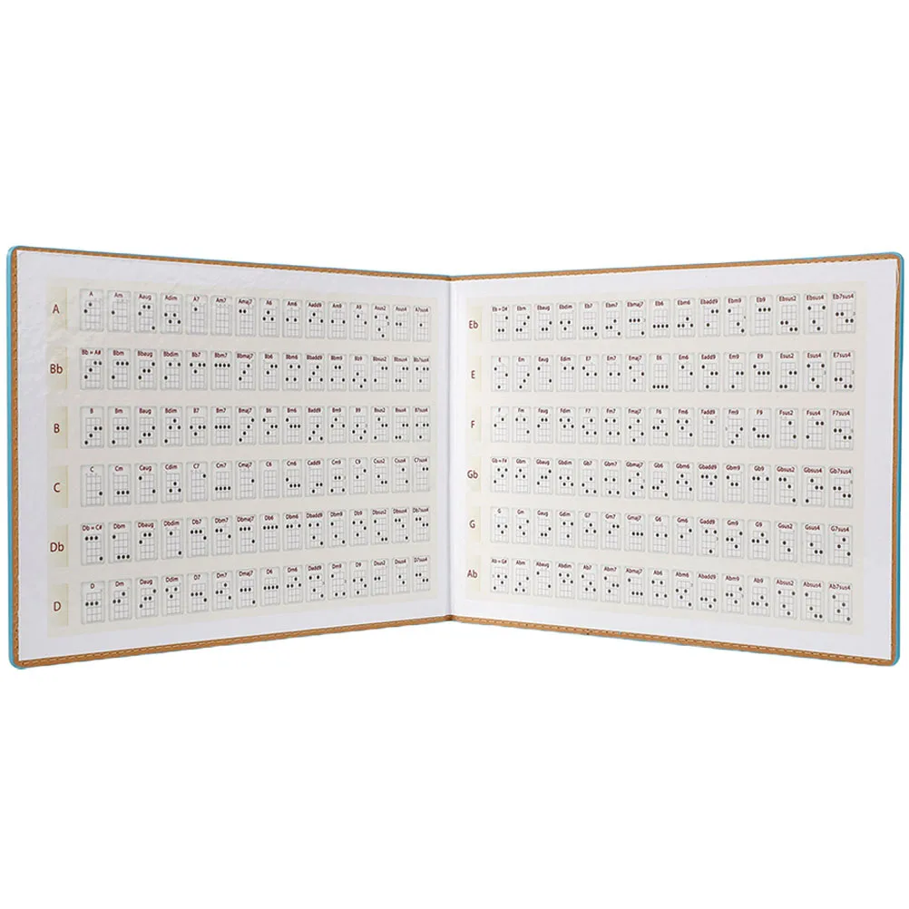 القيثارة بو مادة ورقية مخطط ممارسة دائم للمبتدئين دليل الاصبع أداة التعلم القيثارة وتر الرسم البياني كتاب جدار وتر